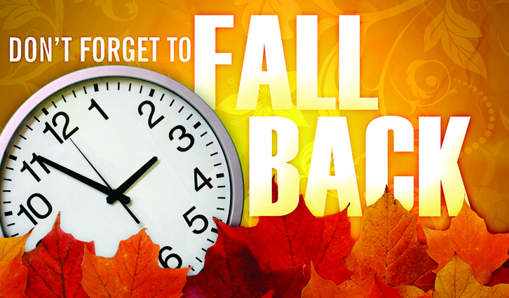 Fall Back Clock